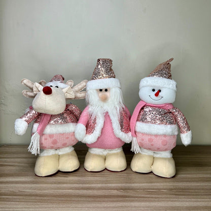 MUÑECOS PATILARGAS NAVIDAD EXTENDIBLES SET X3 | ENVÍO GRATIS