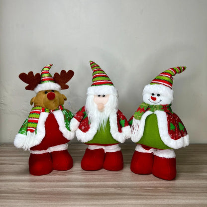 MUÑECOS PATILARGAS NAVIDAD EXTENDIBLES SET X3 | ENVÍO GRATIS